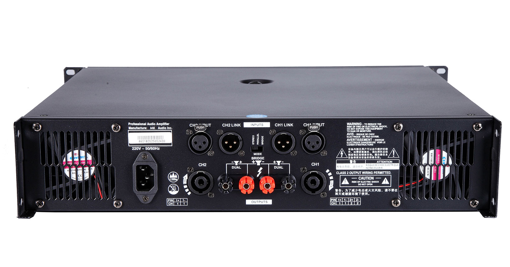 CX series professional amplifier.